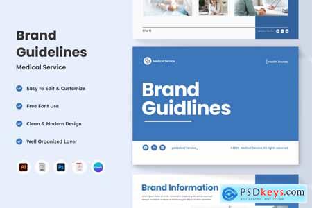 Medical Service - Professional Brand Guideline