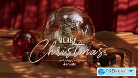 Snow Globe Christmas Logo PRO 49702436