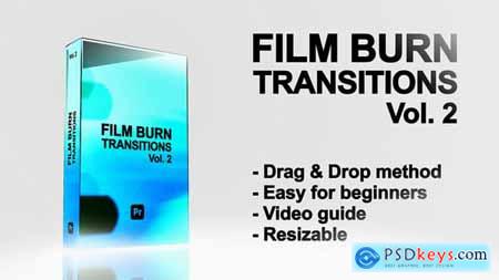  Film Burn Transitions & FX Pack for Premiere Pro