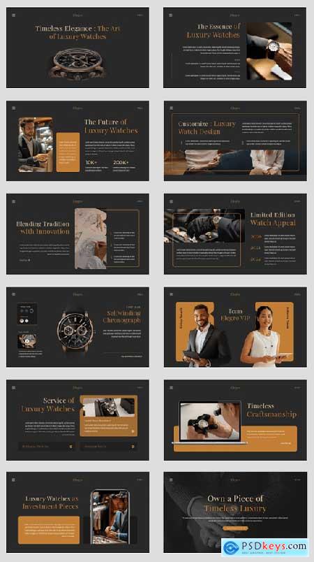 Luxury Presentation Template - Elegro