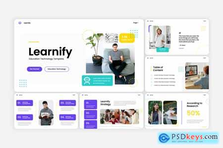 Learnify - Education Technology PowerPoint