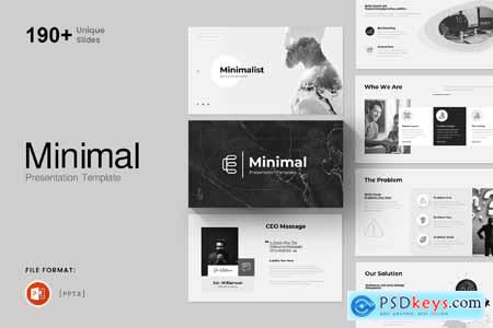 Minimal & Modern PowerPoint Presentation Template