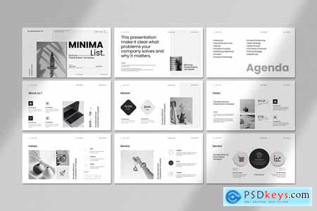 Minimal Presentation Template