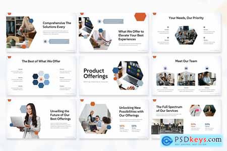 Product Offerings - Offerings PowerPoint Template