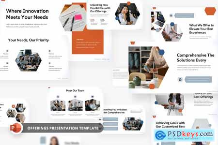 Product Offerings - Offerings PowerPoint Template