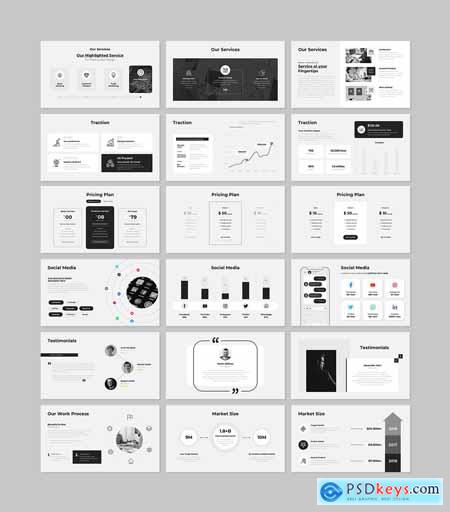 Minimal & Modern PowerPoint Presentation Template