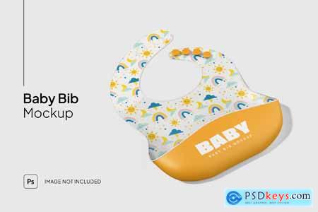 Baby Bib Mockup