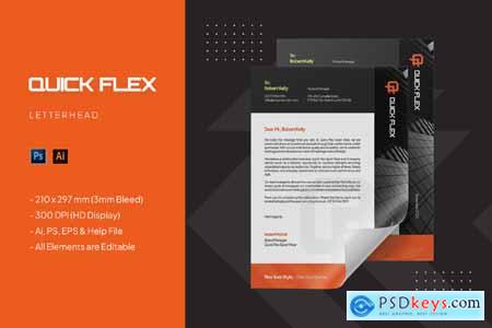 Quick Flex - Letterhead Template