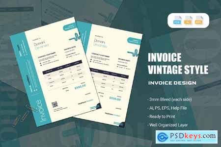 Vintage Style - Invoice