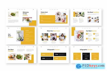 Foodies - Food Powerpoint Templates