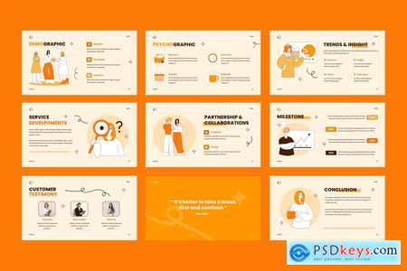 Orange Flat Creative Business Presentation 005