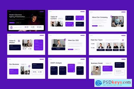 Purple Creative Modern Agency Pitch Deck 005