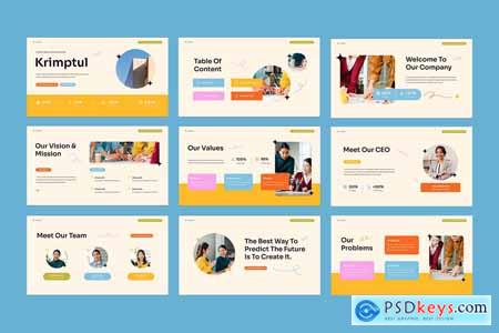 Colorful Creative Agency Company Profile 005