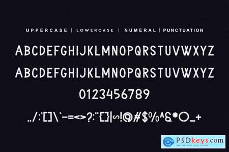 Hewaven - Hand Drawn Font