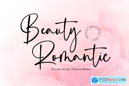 Beauty Romantic - Signature Font