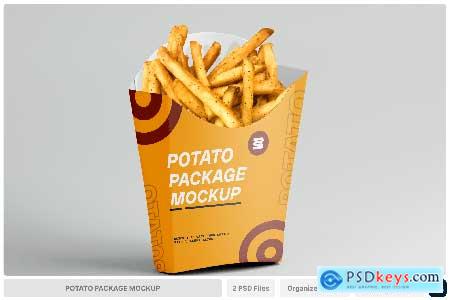 Potato Package Mockup