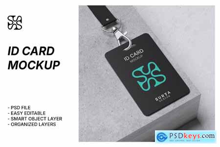 ID Card Mockup