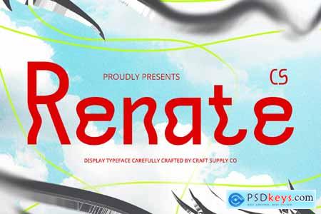 Renate  Trippy Font