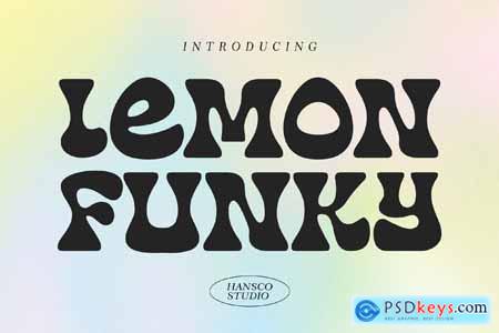 Lemon Funky Font