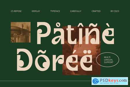 Repose  Decorative Font