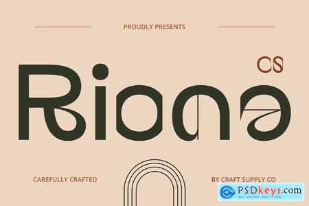 Riona  Decorative Font