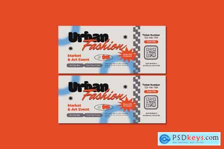 Urban Fashion Market Ticket