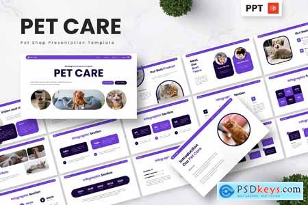 Pet Care - Pet Shop Powerpoint Templates