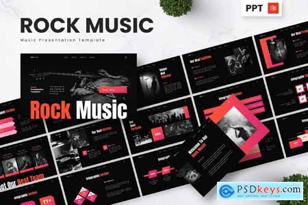 Rock Music - Music Powerpoint Templates