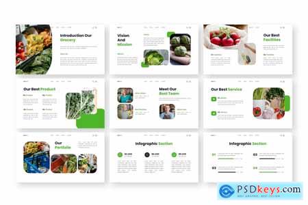 Grocery - Grocery Powerpoint Templates