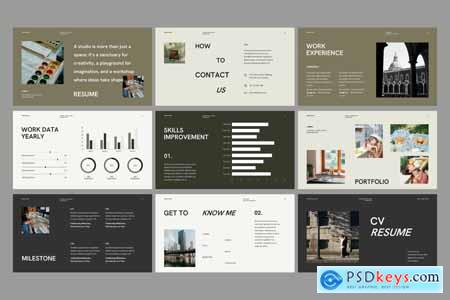 Curriculum Vitae and Resume - Powerpoint Template