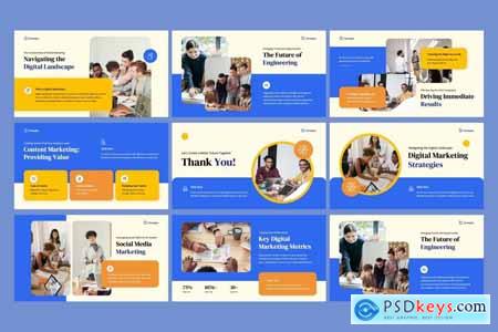 Marketing Online Course - Powerpoint Template