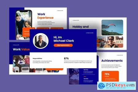 Impactful Curriculum Vitae - Powerpoint Template