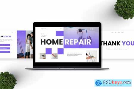 Home Repair - Service Powerpoint Templates