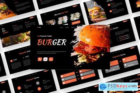 Burger - Food Powerpoint Templates