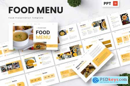 Food Menu - Food Powerpoint Templates