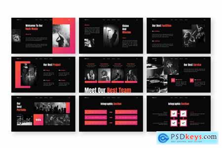 Rock Music - Music Powerpoint Templates