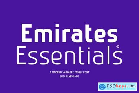 IB - Emirates Essentials Font