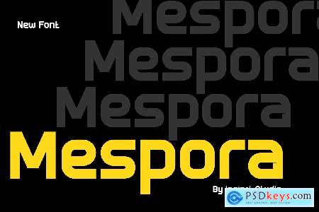 Mespora - Modern Sans Font