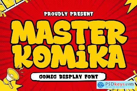 Master Komika - Comic Display Font