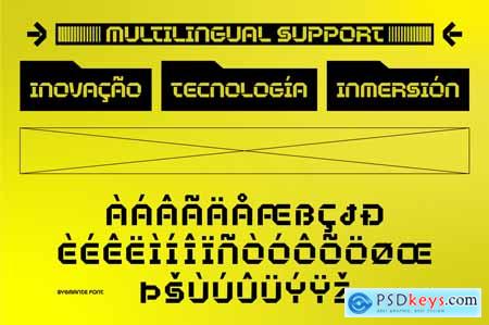 Sygmante  Modern Sci-Fi Display Font