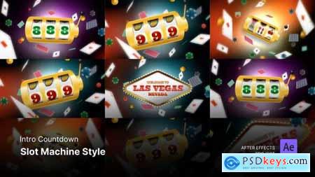 Countdown Intro - Slot Machine Style After Effects Project Files 55620749