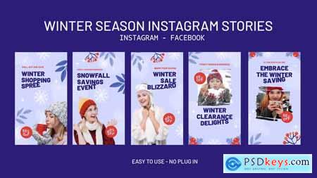 Winter Season Instagram Stories 55785671