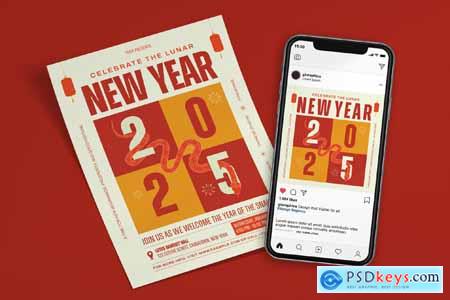 Lunar New Year Event Flyer Template