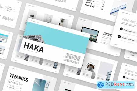 Haca - Clean & Minimal PowerPoint Presentation