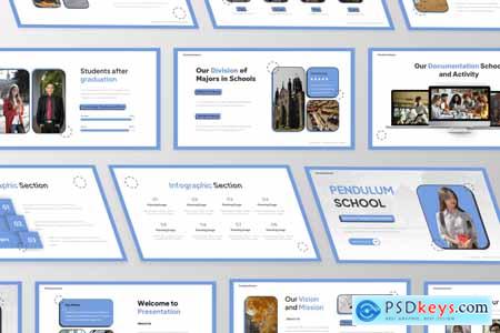 Pendulum School - Education PowerPoint Template