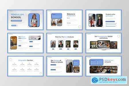 Pendulum School - Education PowerPoint Template