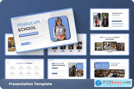 Pendulum School - Education PowerPoint Template