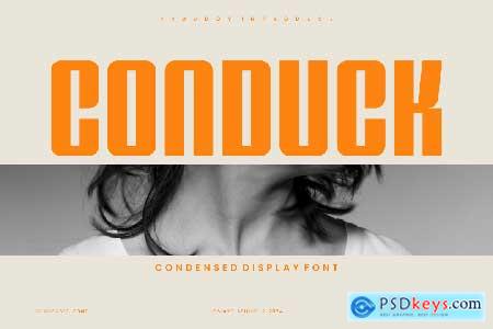 Conduck - Modern Sans Font