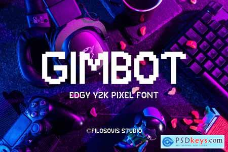 Gimbot Pixel Font