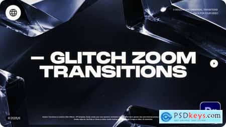 Glitch Zoom Transitions 55833933